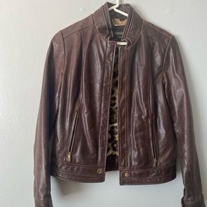 Laundry Leather Jacket Small